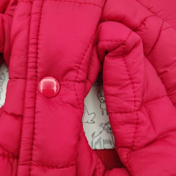 Pet Puffer Vest Size Small Cuddle Collab Red Cat Shih Tzu Bichon Frise Kitty - Picture 4 of 12